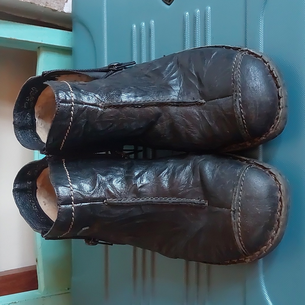 Size 39 Rieker boots, leather, lined
